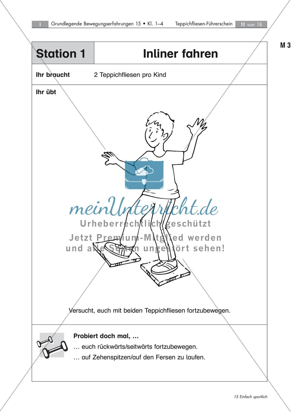 Teppichfliesen: Bewegungserfahrungen Preview 10