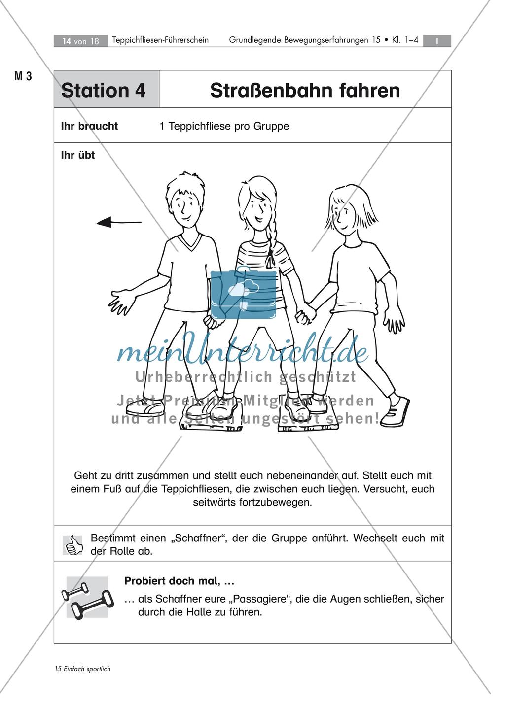 Teppichfliesen: Bewegungserfahrungen Preview 13