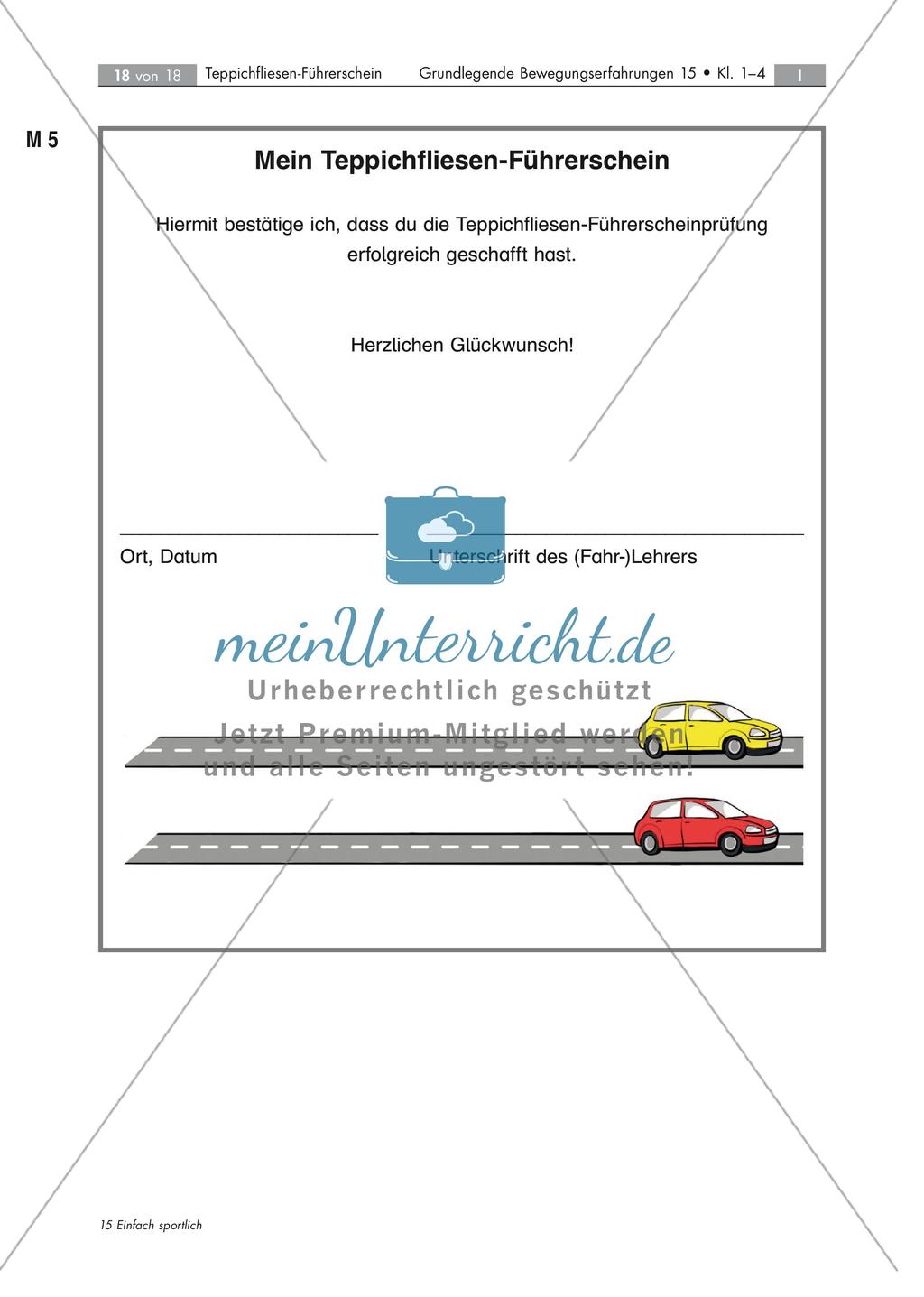 Teppichfliesen: Bewegungserfahrungen Preview 17
