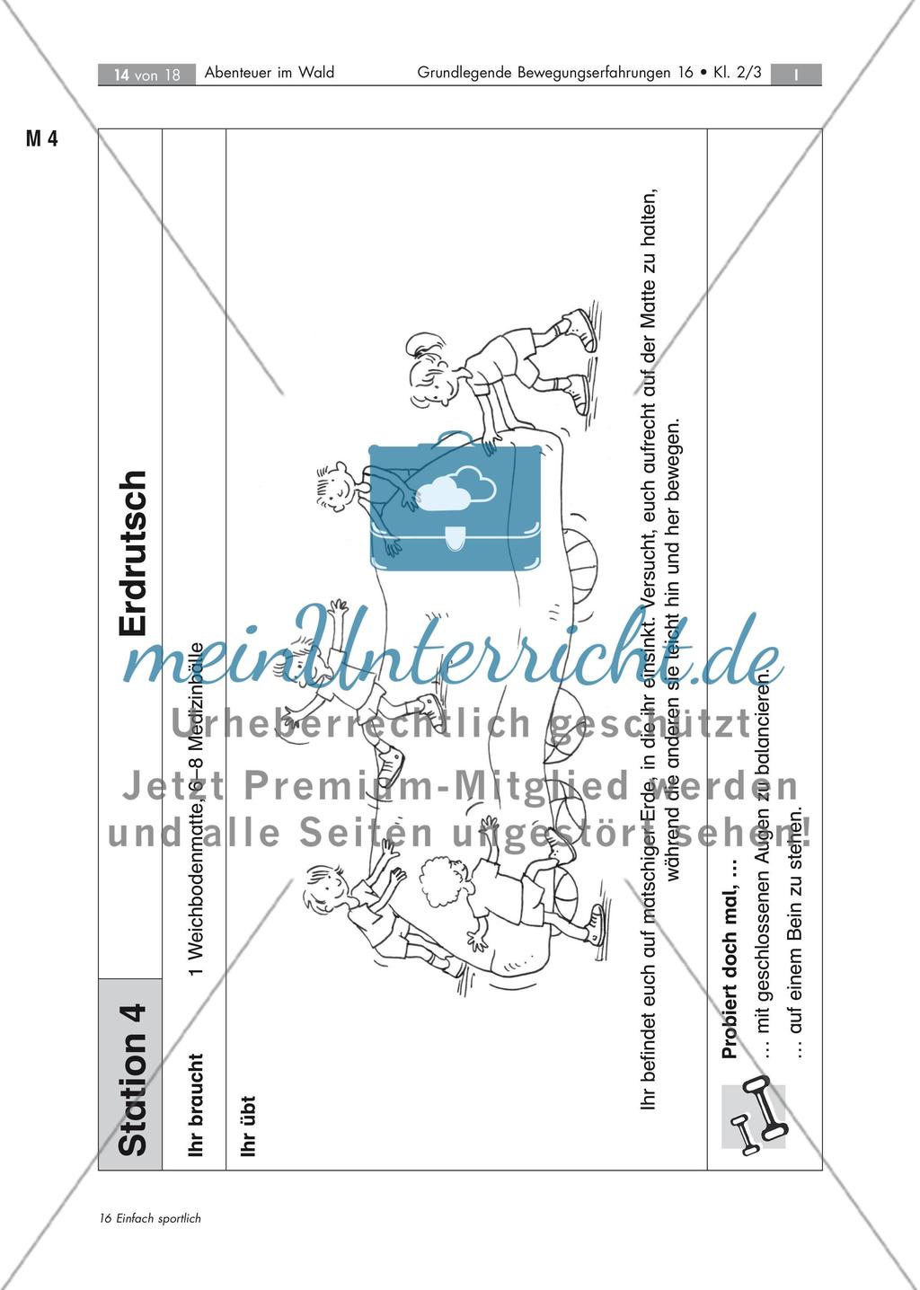 Stationstraining: Schulung des Gleichgewichts Preview 14