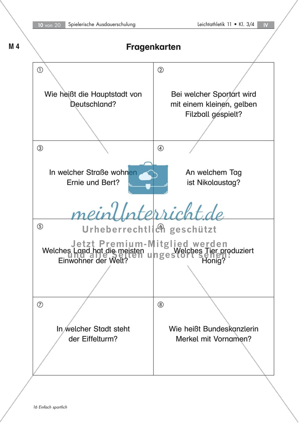 Laufschulung: Rätsel- und Fragenlauf Preview 4
