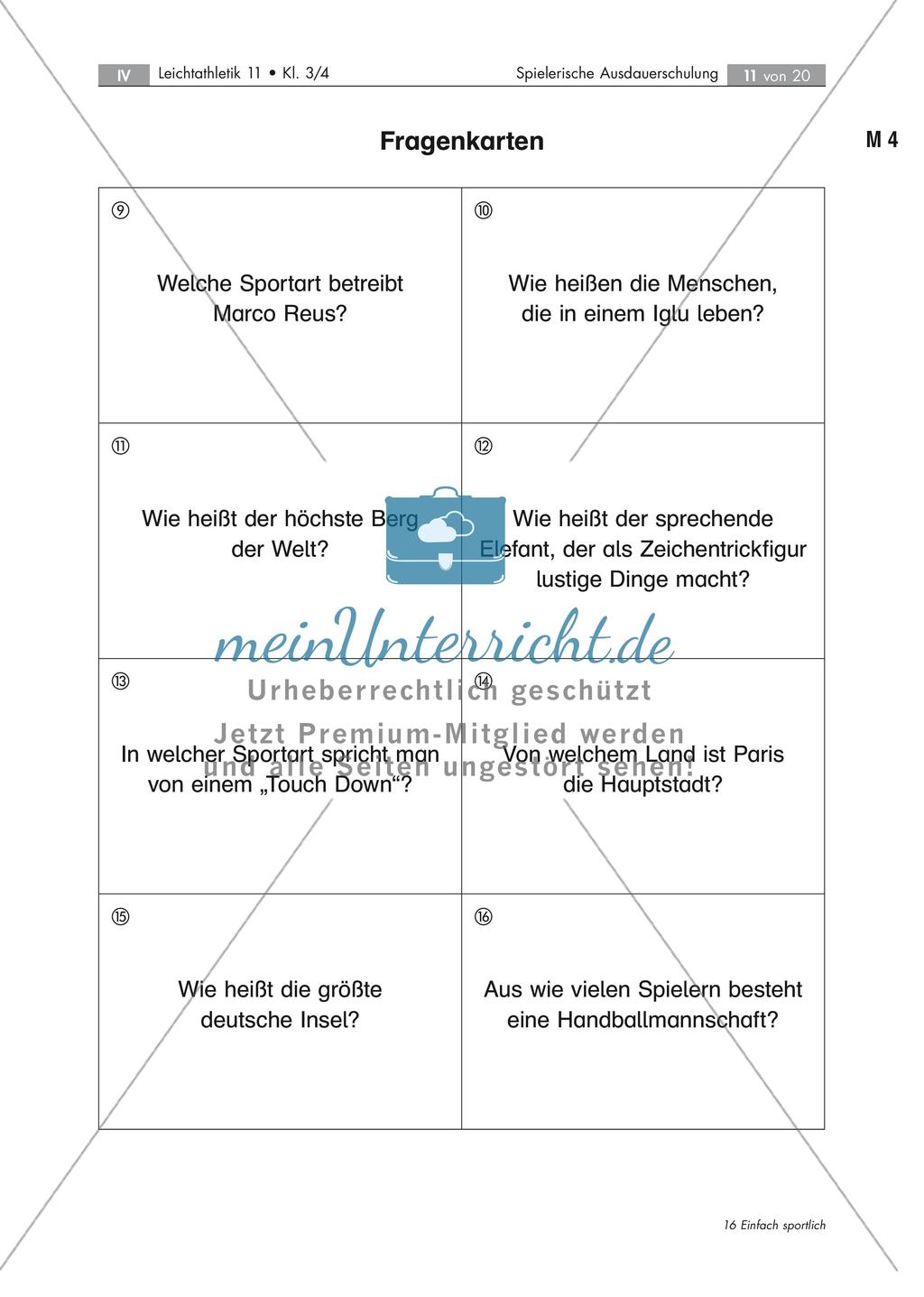 Laufschulung: Rätsel- und Fragenlauf Preview 5