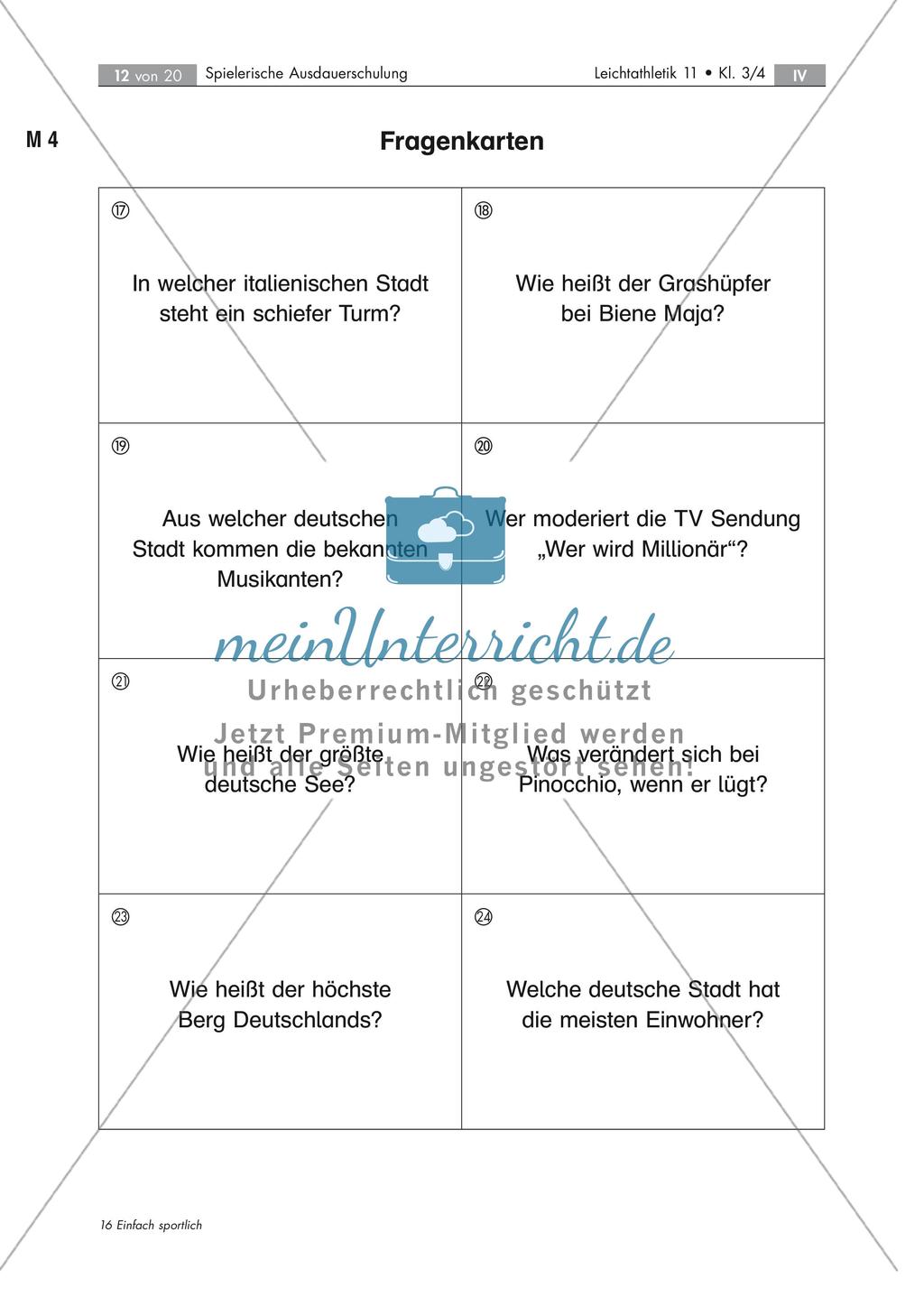Laufschulung: Rätsel- und Fragenlauf Preview 6