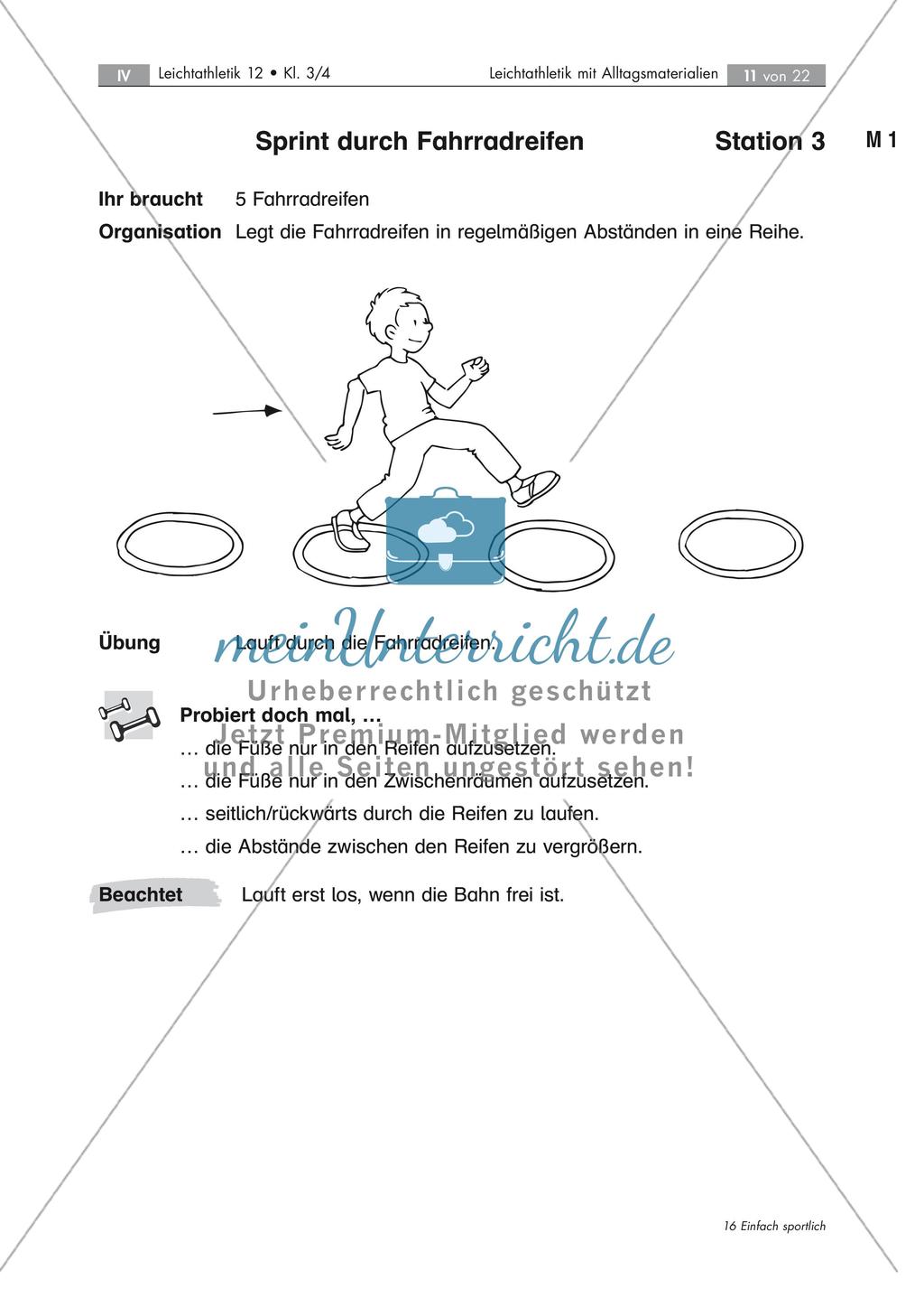 Leichtatheltik: Verbesserung der Lauffertigkeit Preview 3