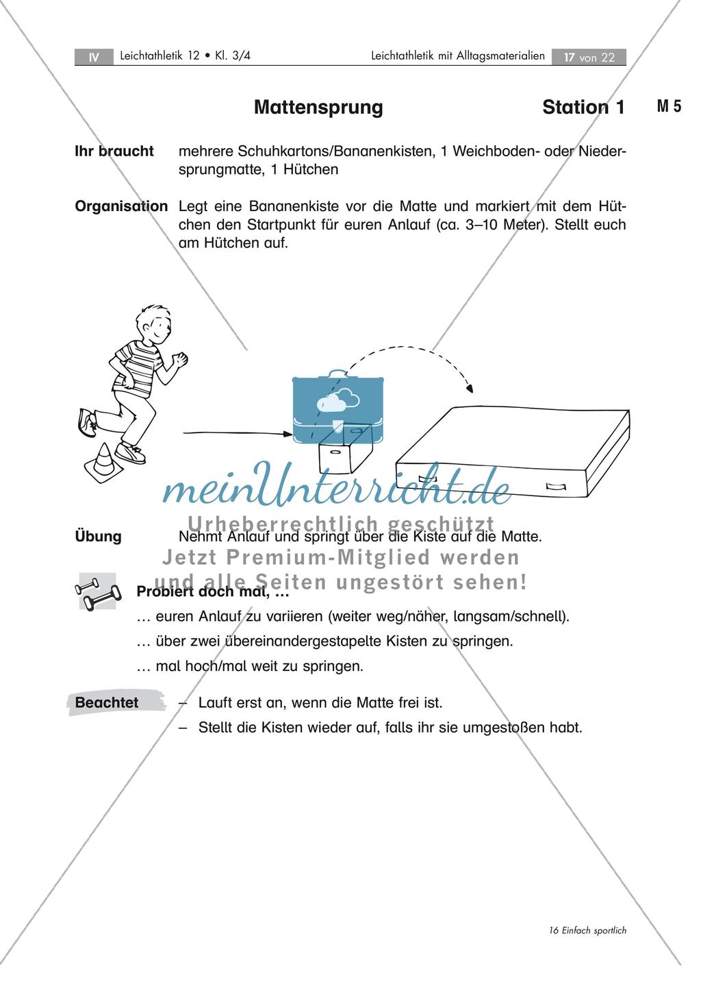 Leichtathletik: Verbesserung der Sprungfähigkeit Preview 1