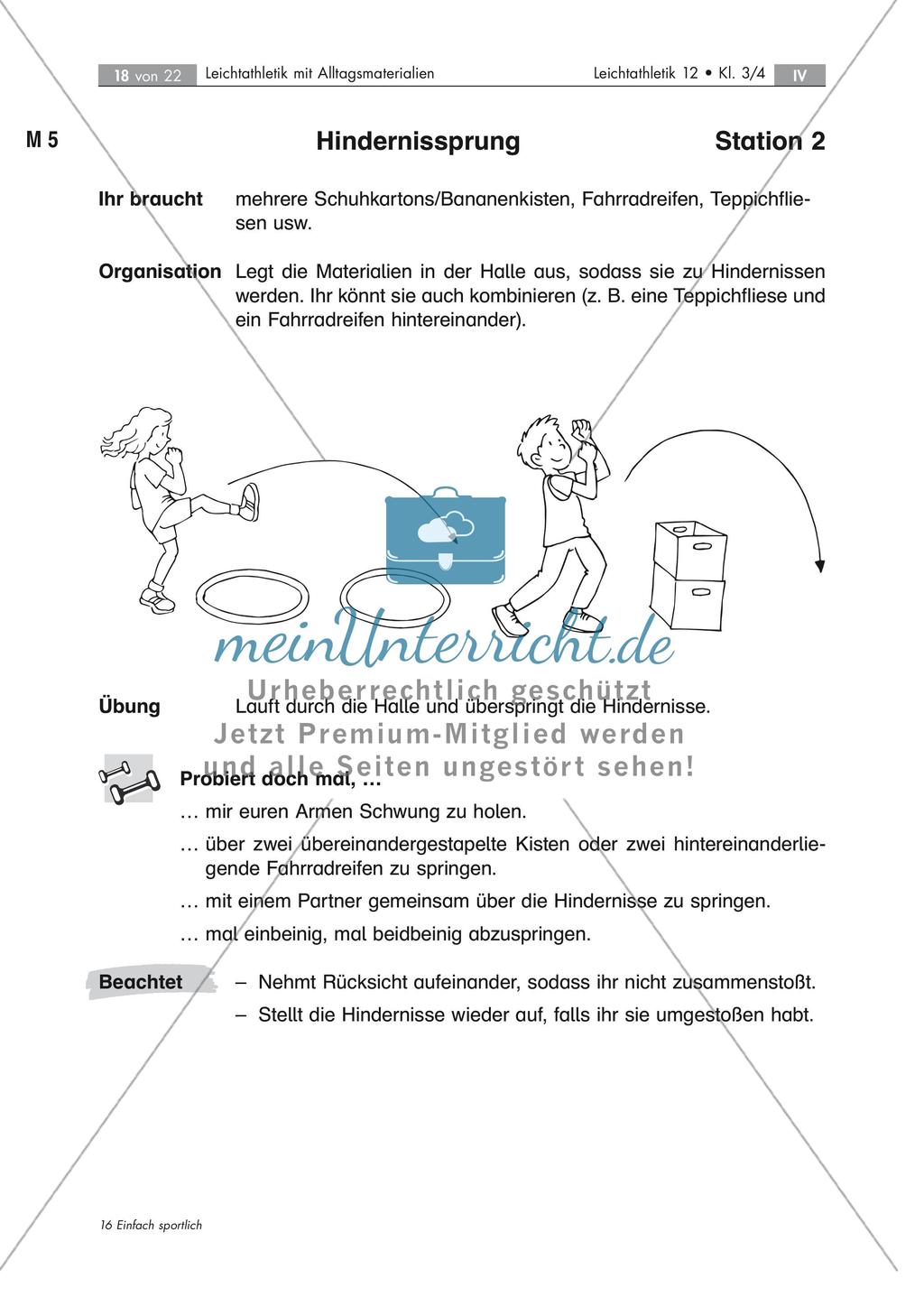 Leichtathletik: Verbesserung der Sprungfähigkeit Preview 2