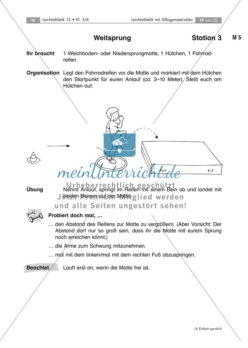 Leichtathletik: Verbesserung der Sprungfähigkeit Preview 3