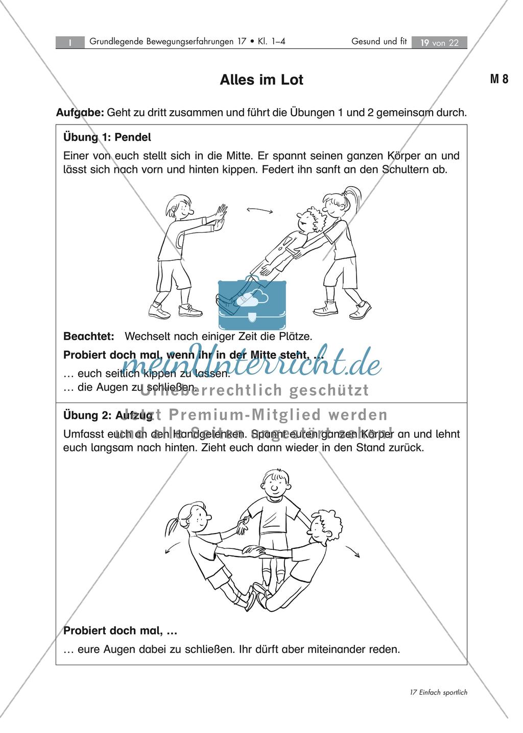 Schulung des Gleichgewichts Preview 1