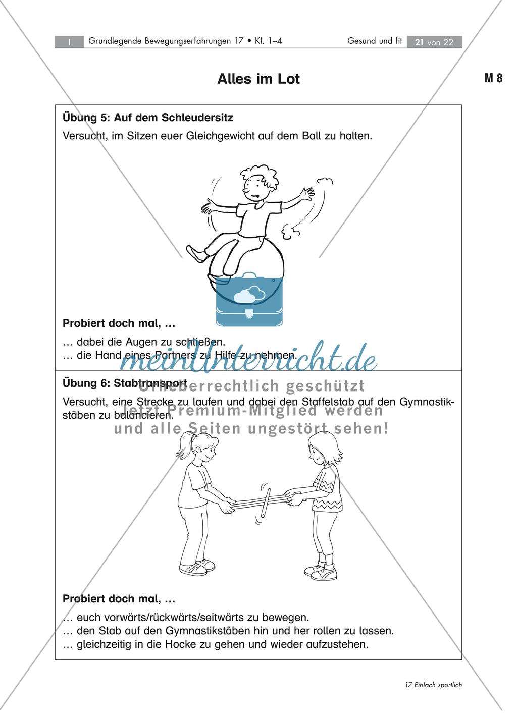 Schulung des Gleichgewichts Preview 3