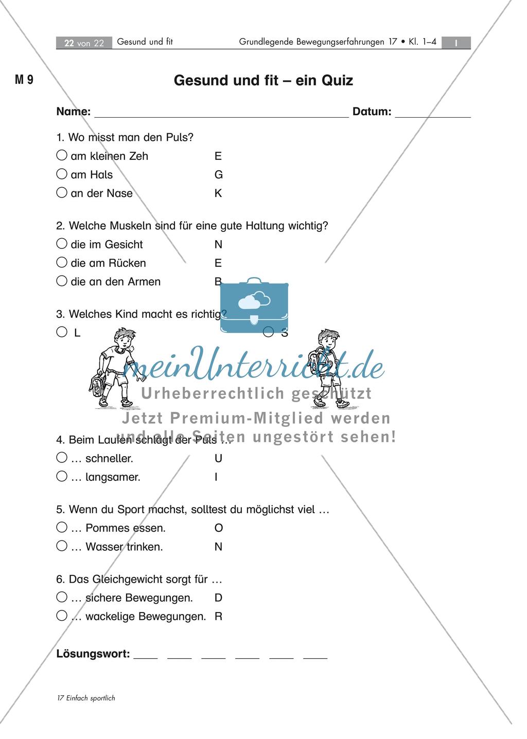 Schulung des Gleichgewichts Preview 4