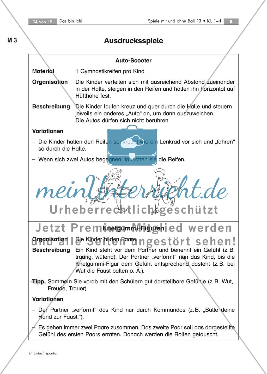 Spiel- und Übungsformen zur Körperwahrnehmung Preview 14