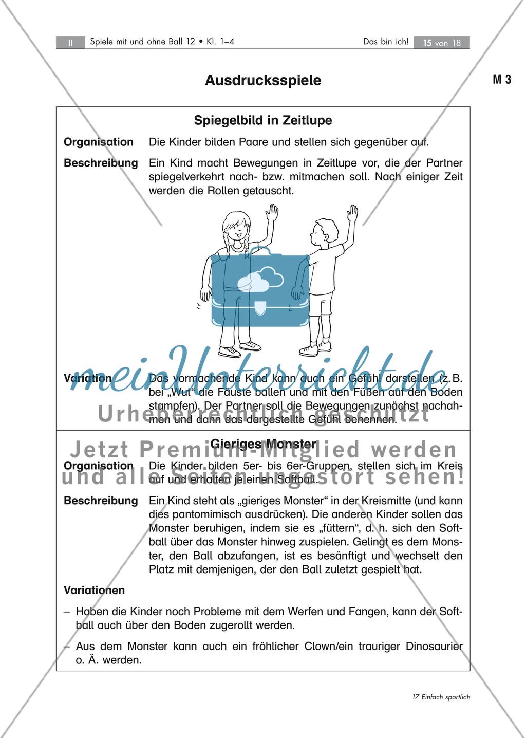 Spiel- und Übungsformen zur Körperwahrnehmung Preview 15