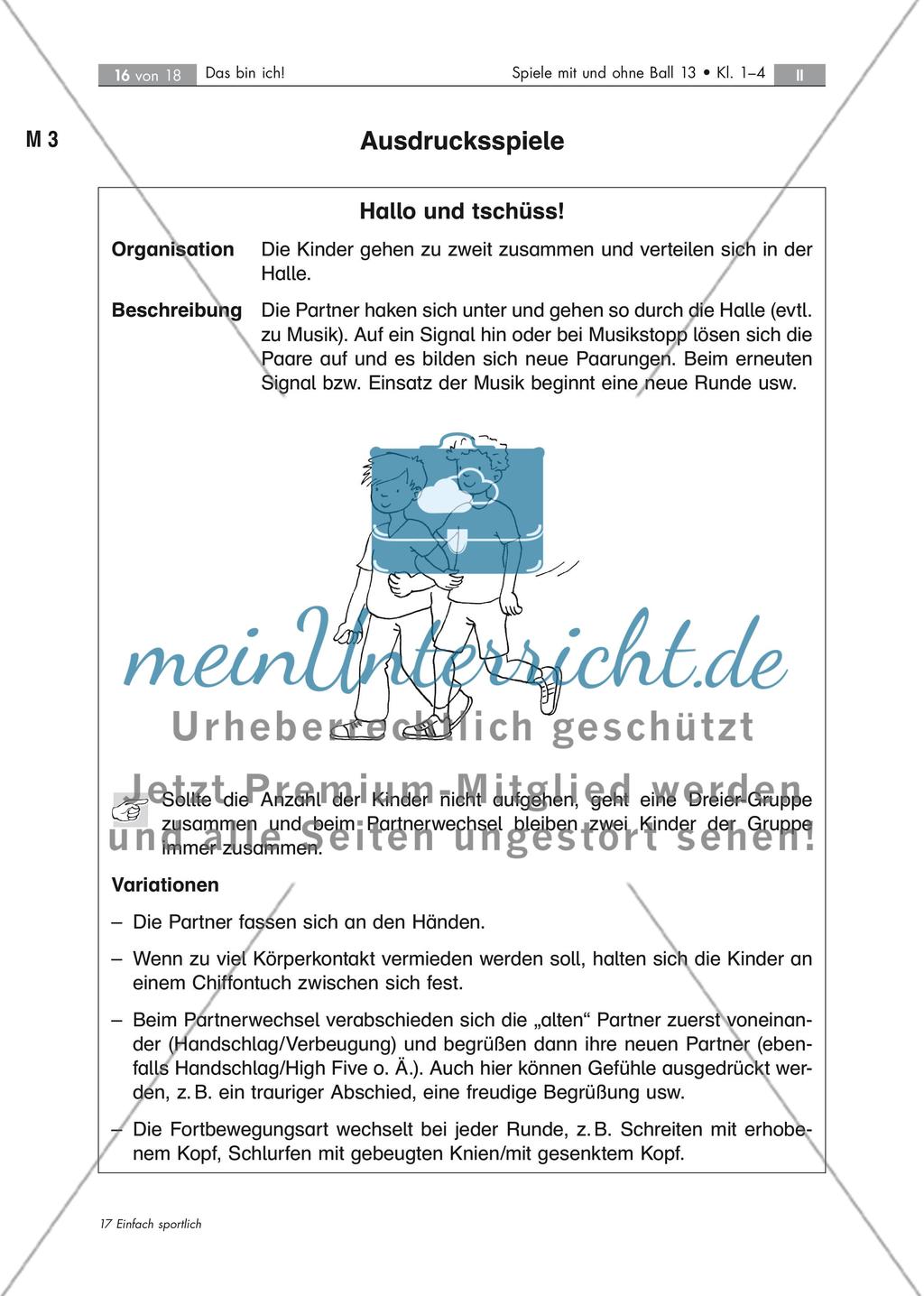 Spiel- und Übungsformen zur Körperwahrnehmung Preview 16