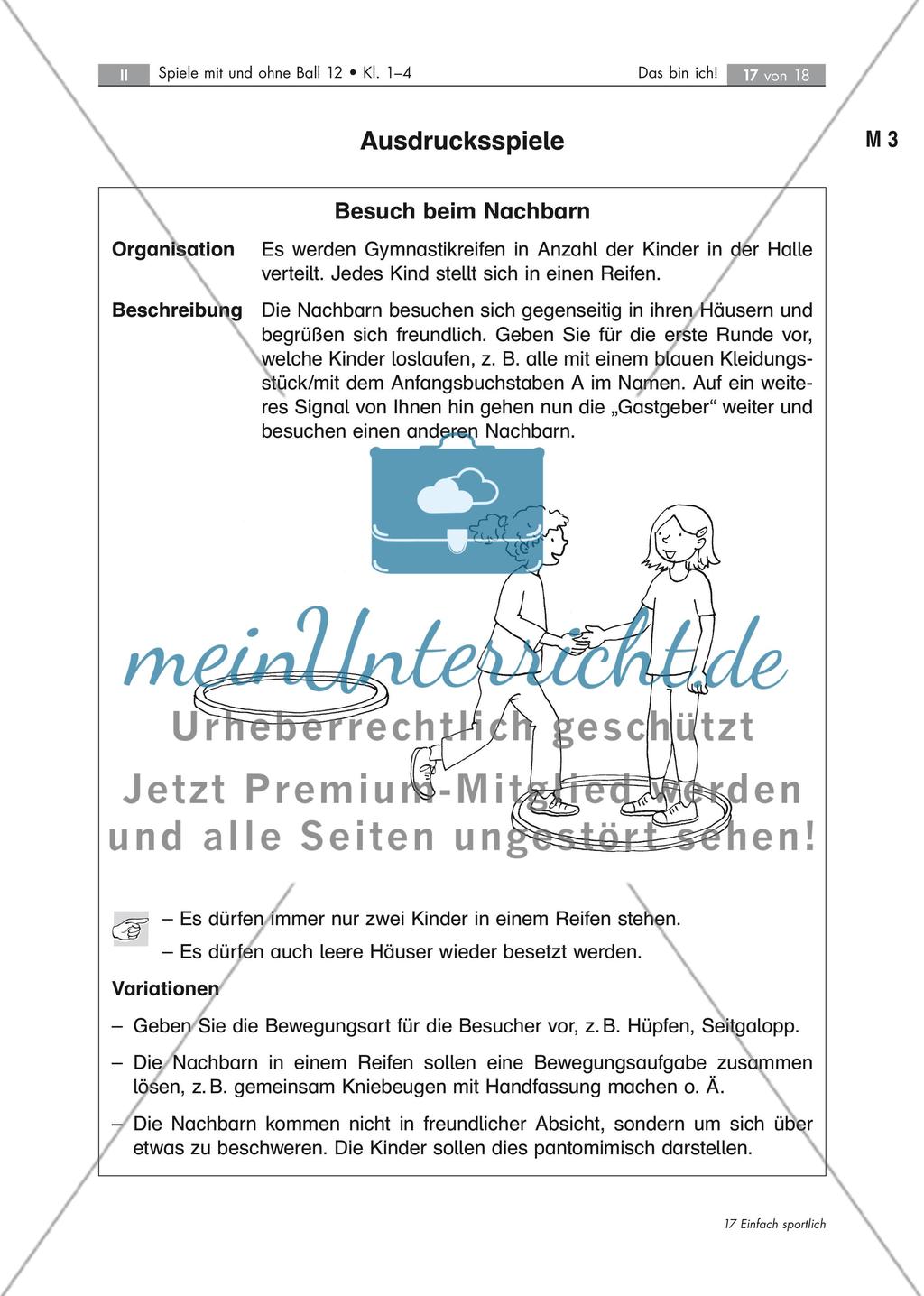 Spiel- und Übungsformen zur Körperwahrnehmung Preview 17