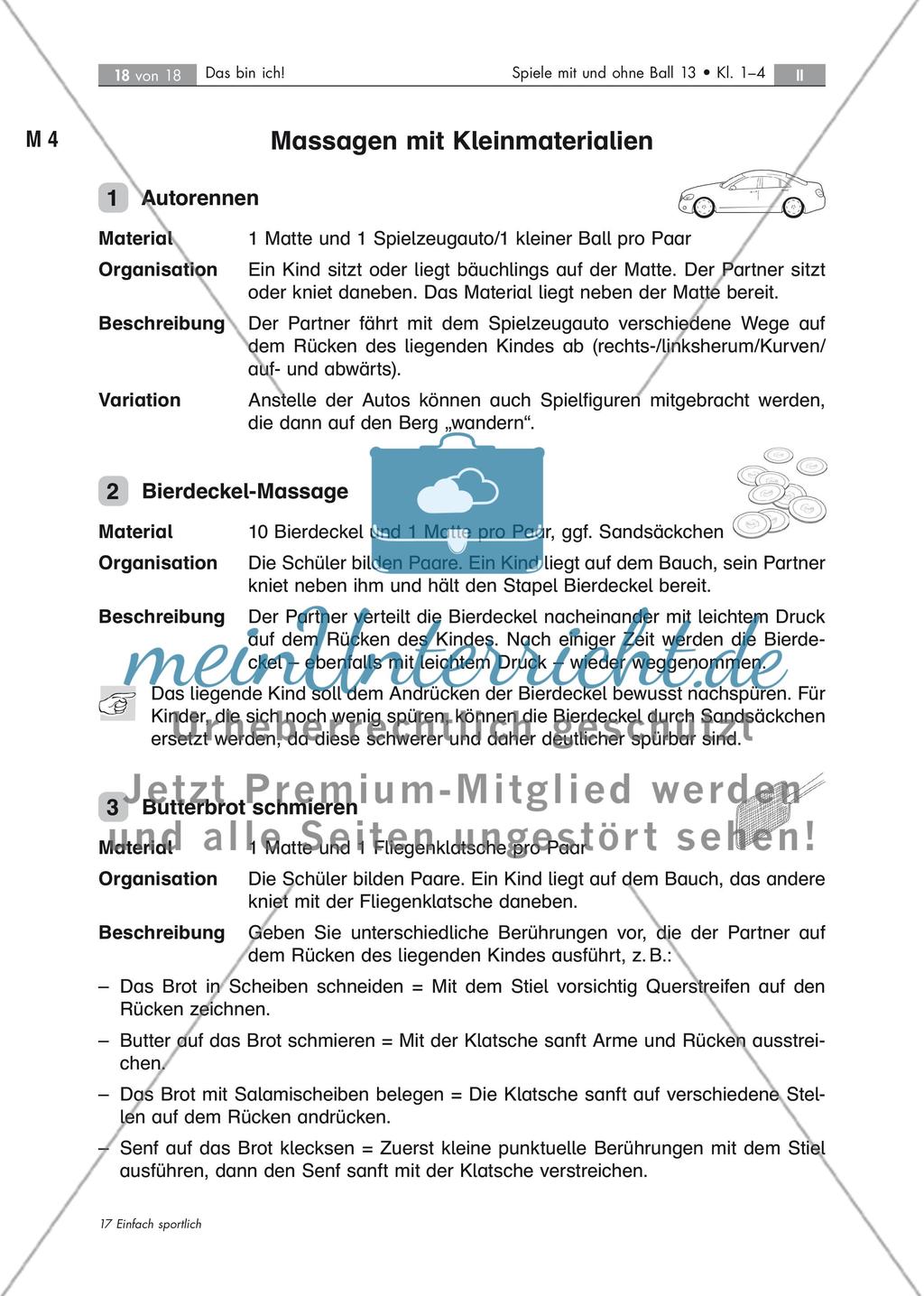 Spiel- und Übungsformen zur Körperwahrnehmung Preview 18