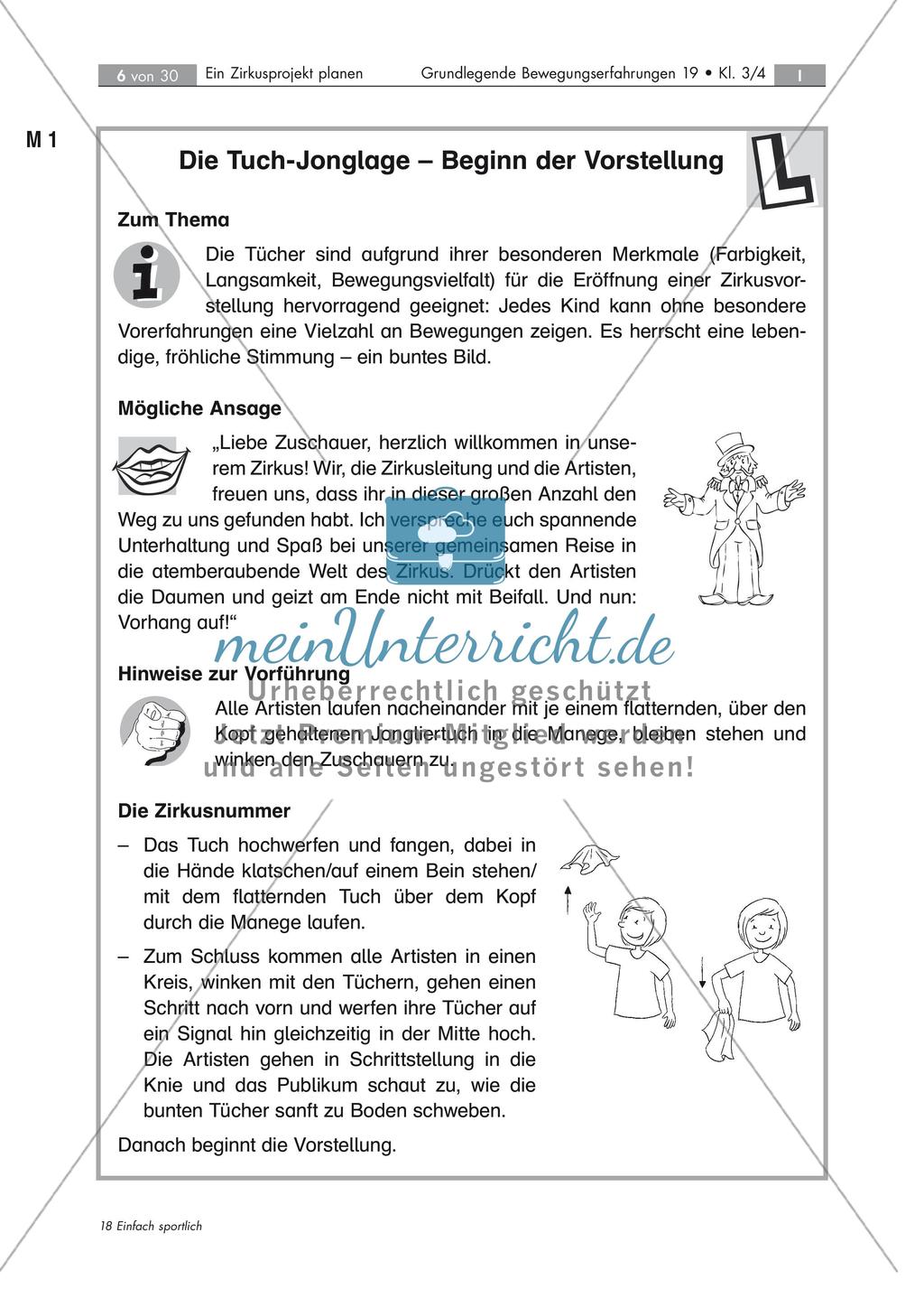 Ein Zirkusprojekt planen: Akrobatik Preview 1