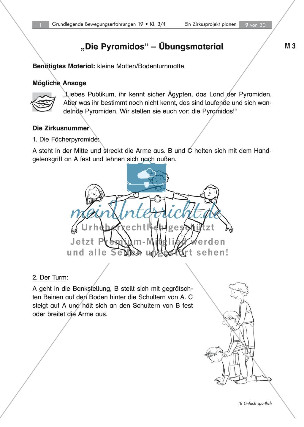 Ein Zirkusprojekt planen: Akrobatik Preview 4