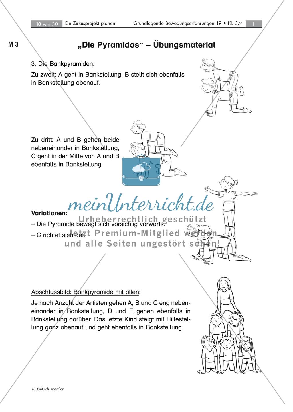 Ein Zirkusprojekt planen: Akrobatik Preview 5