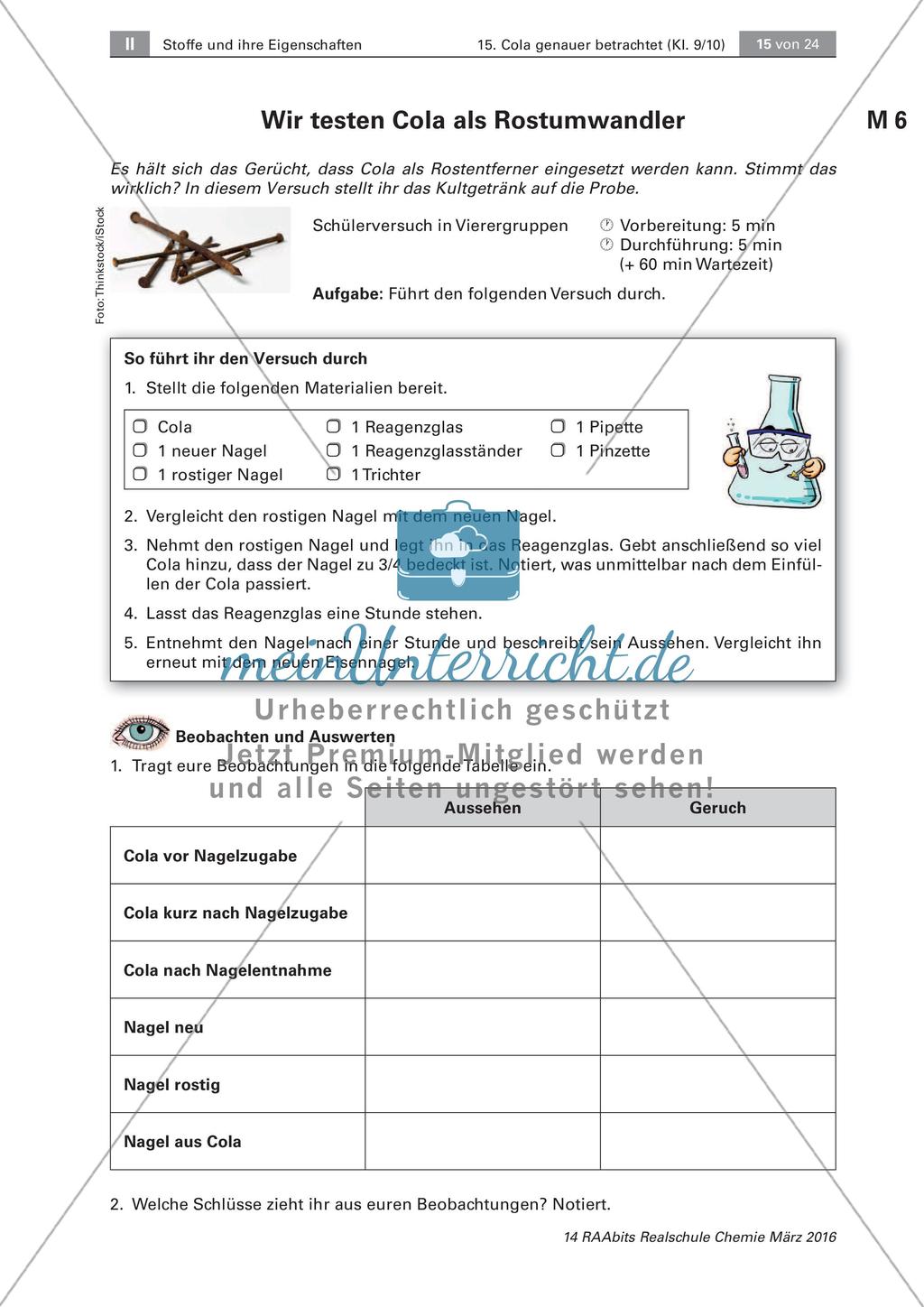 Cola als Reinigungsmittel Preview 2