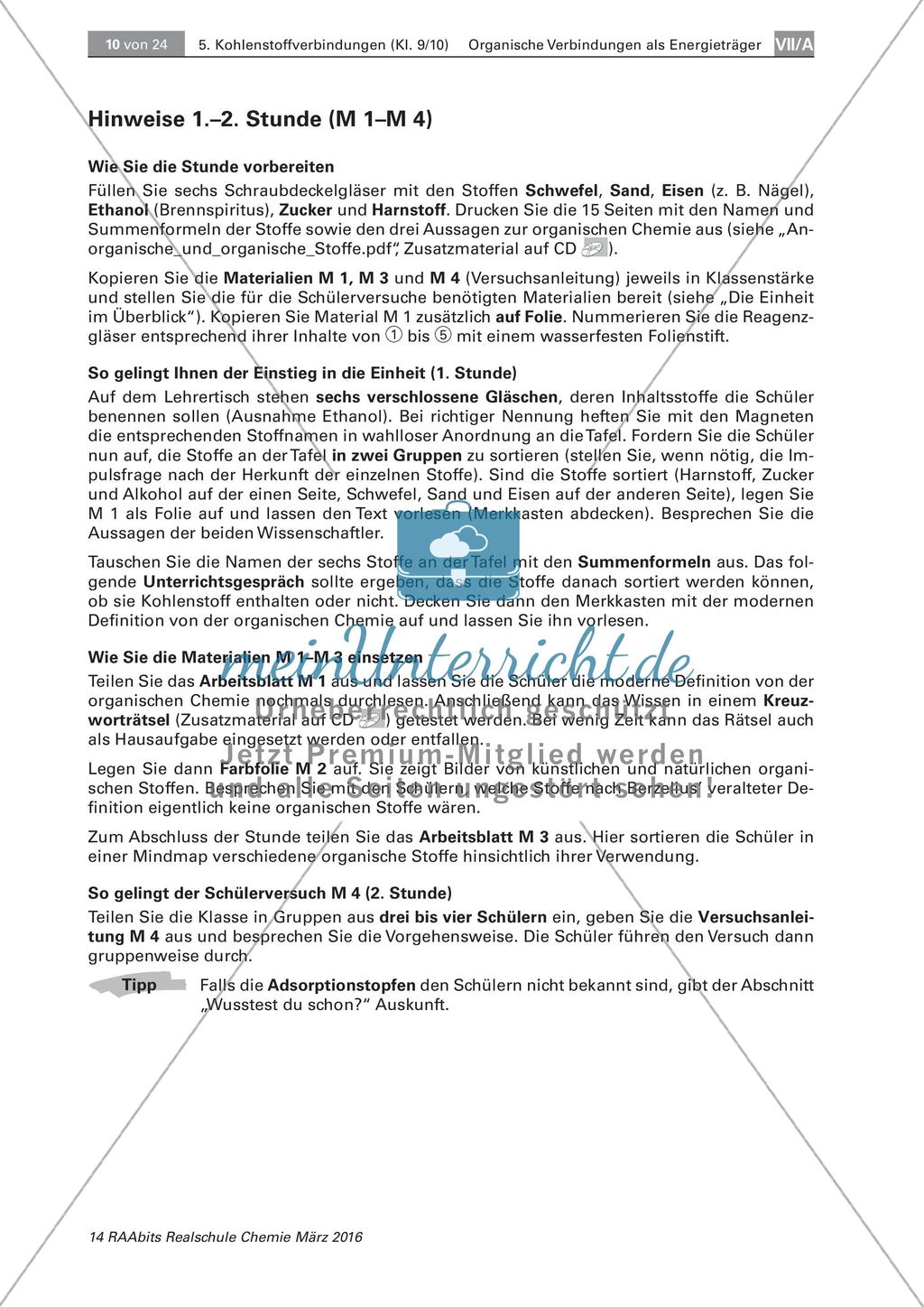 Definition der organischen Chemie Preview 5