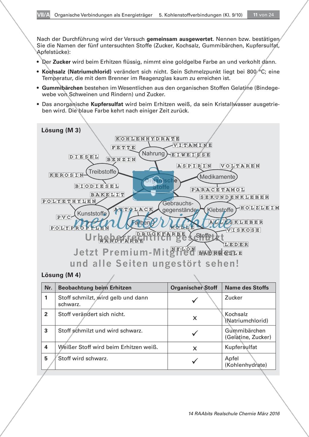 Definition der organischen Chemie Preview 6