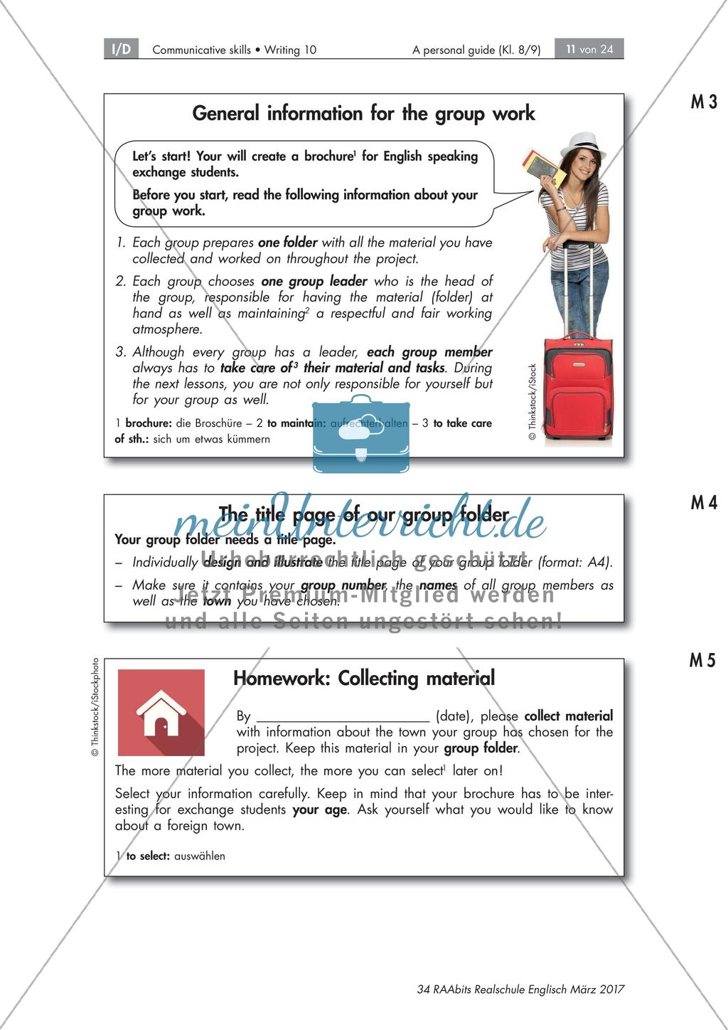 Writing a personal guide for English speaking exchange students Preview 11