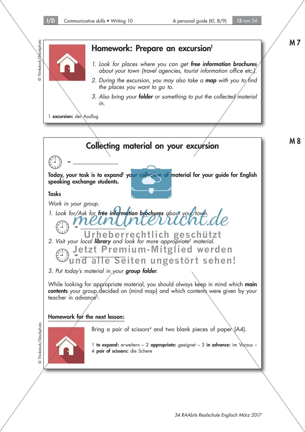 Writing a personal guide for English speaking exchange students Preview 13