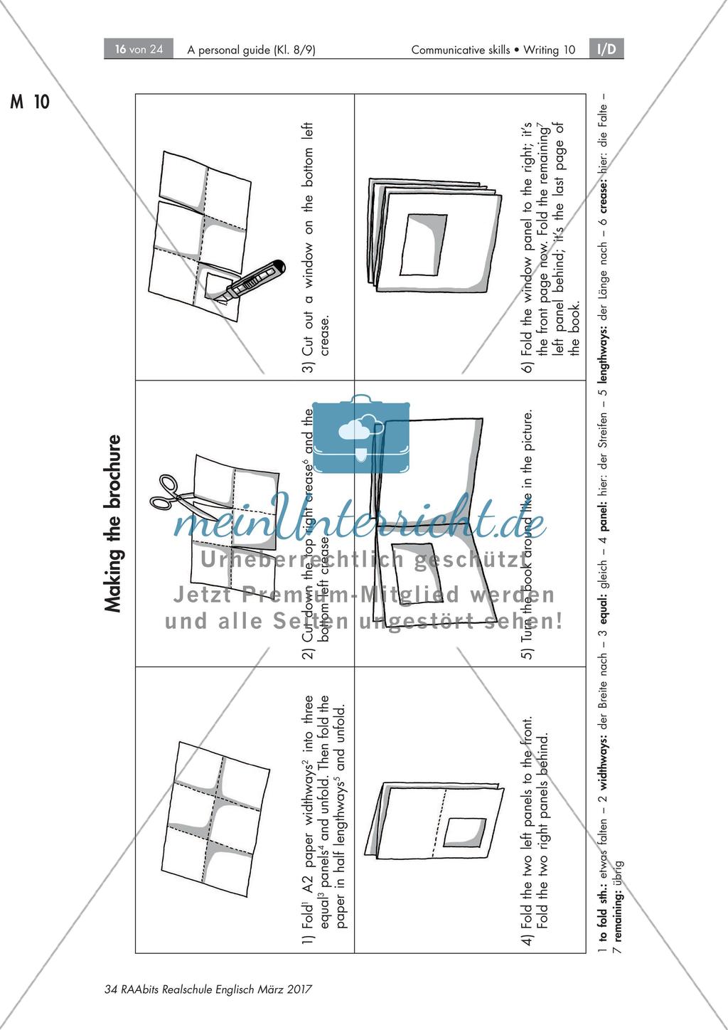 Writing a personal guide for English speaking exchange students Preview 16