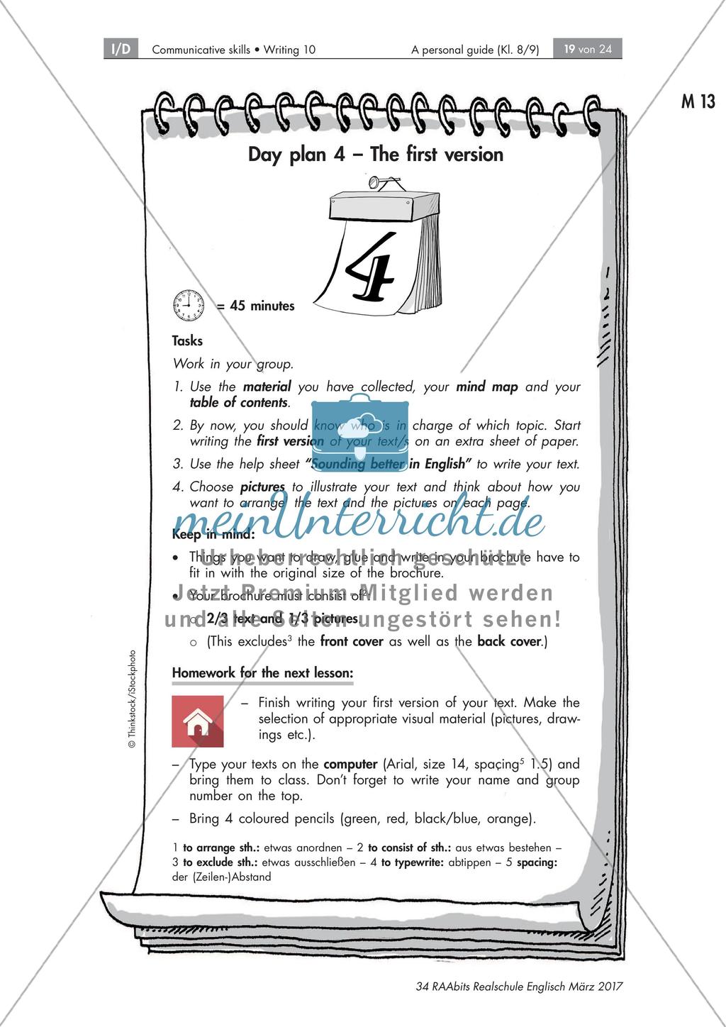 Writing a personal guide for English speaking exchange students Preview 19