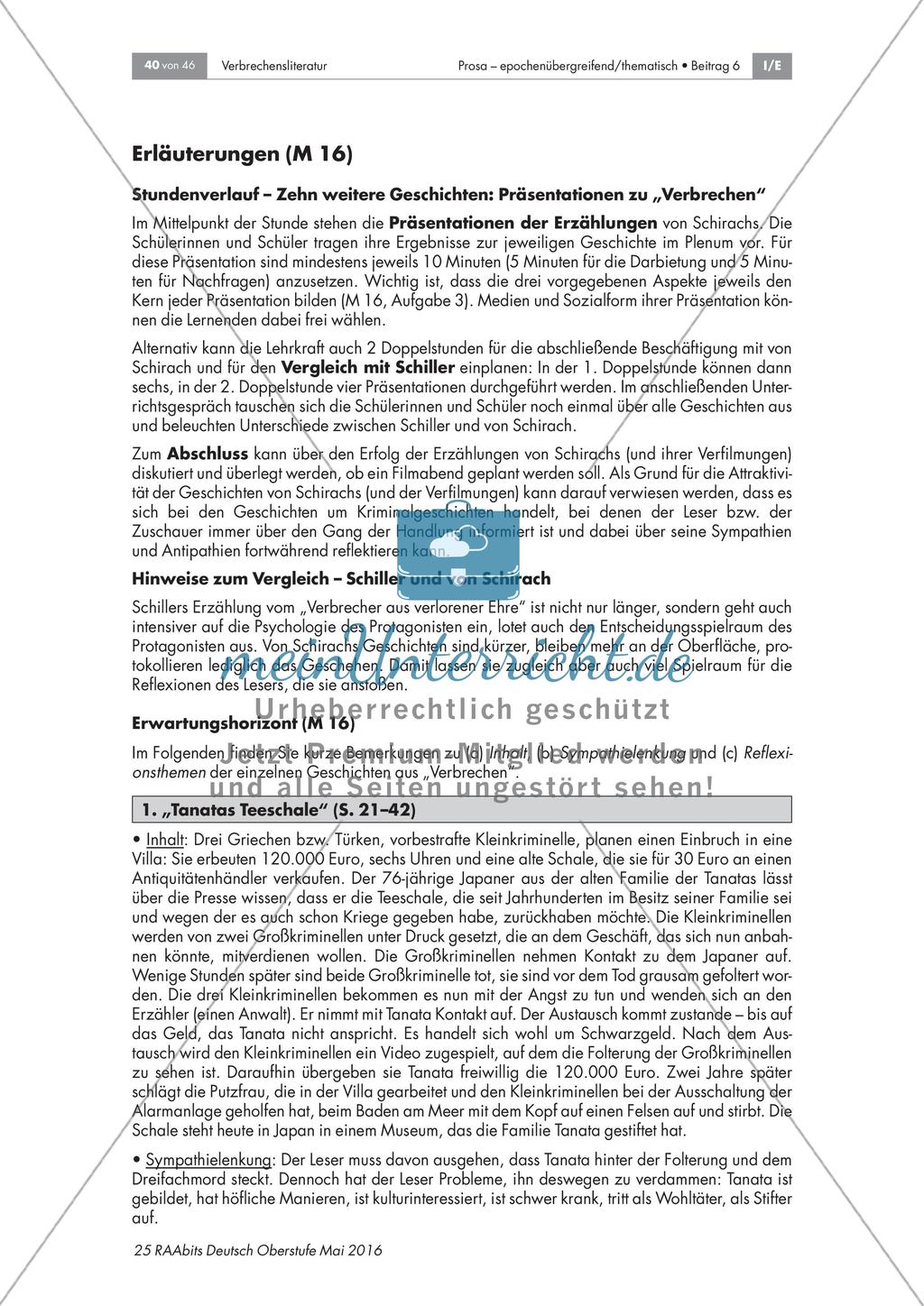 „Verbrechen“ : Präsentationen der Kurzgeschichten Preview 2