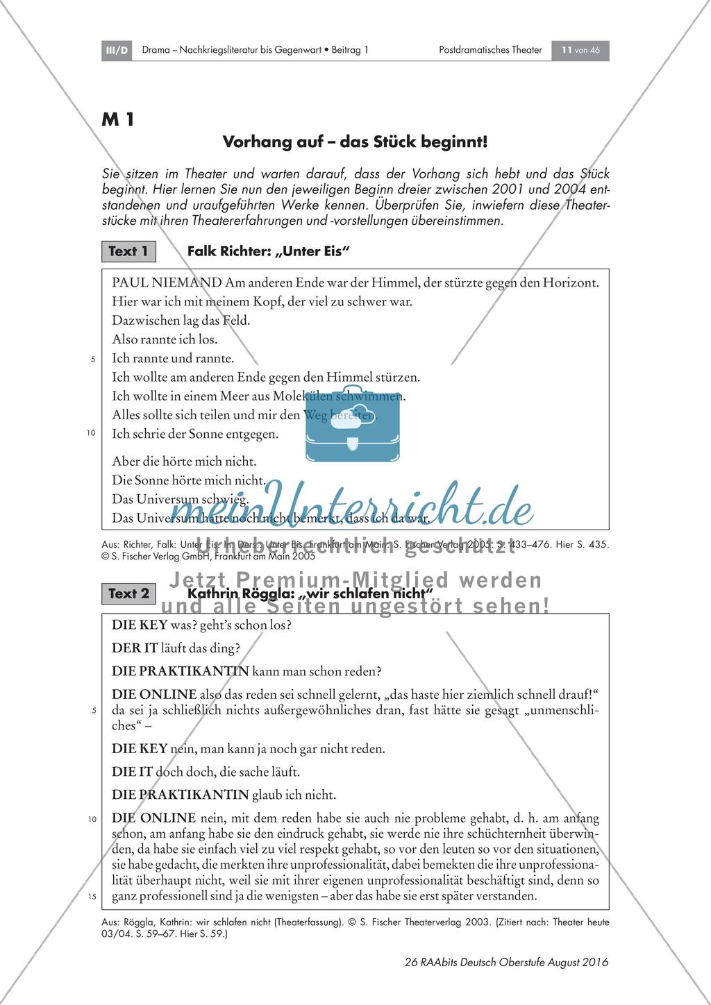 Grundlagen der Postdramatik Preview 1