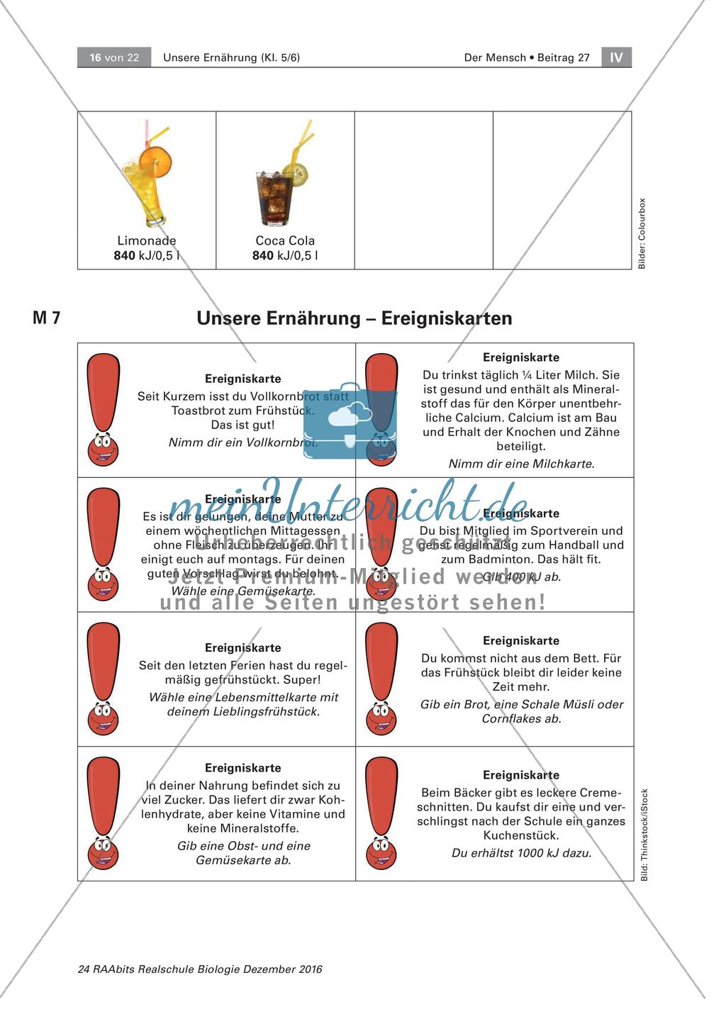 Lernspiel: unsere Ernährung Preview 16