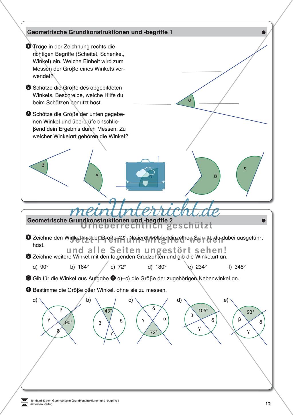 Dreiecke und ihre Winkel Preview 13