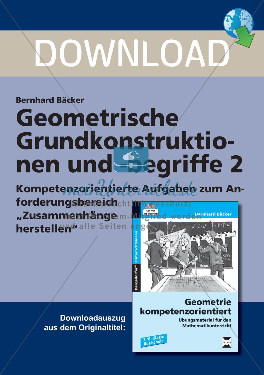 Konstruktion von Dreiecken Preview 1