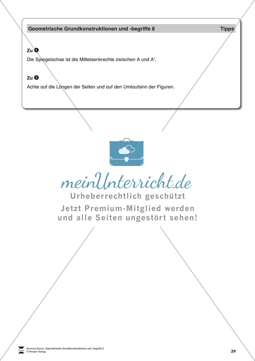 Konstruktion von Dreiecken Preview 30