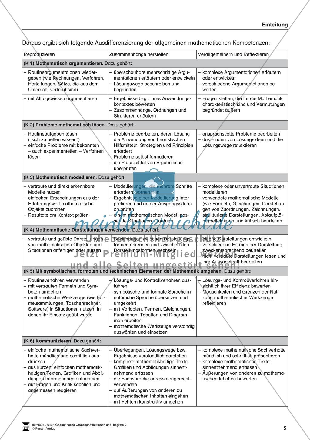 Konstruktion von Dreiecken Preview 6
