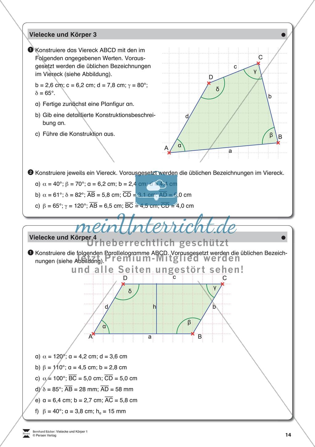 Körpernetze und Schrägbilder Preview 15