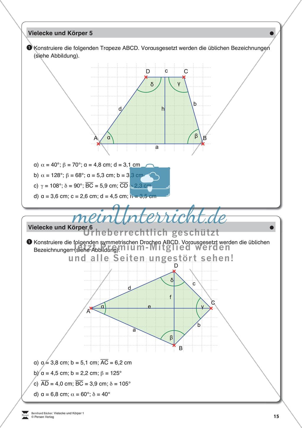 Körpernetze und Schrägbilder Preview 16
