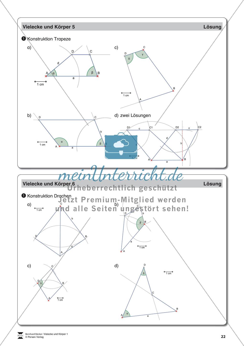 Körpernetze und Schrägbilder Preview 23