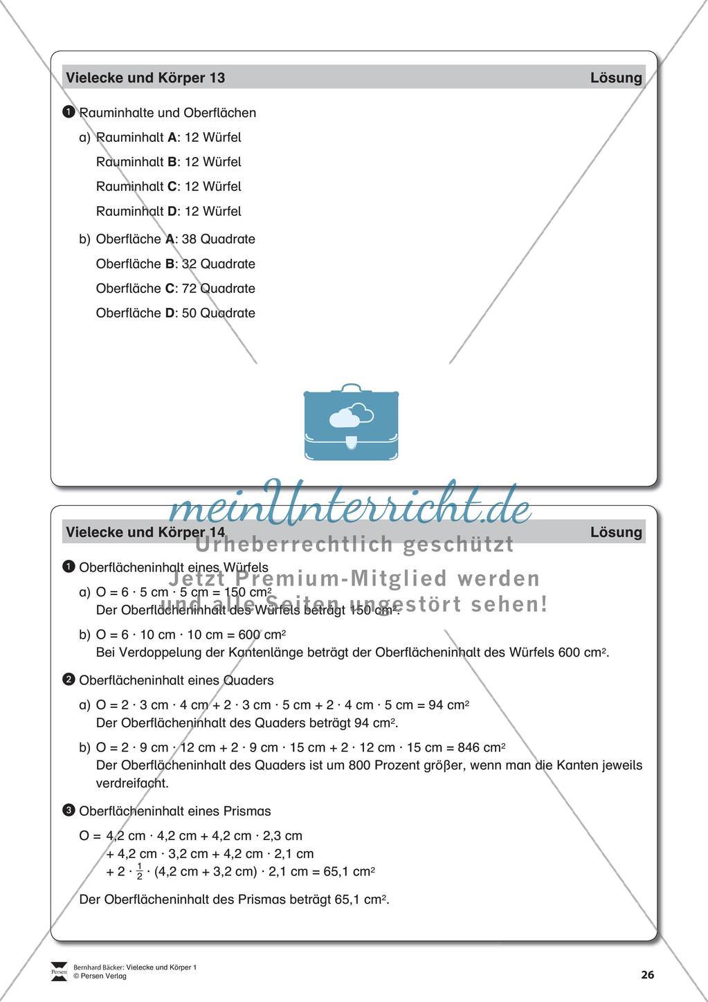 Körpernetze und Schrägbilder Preview 27
