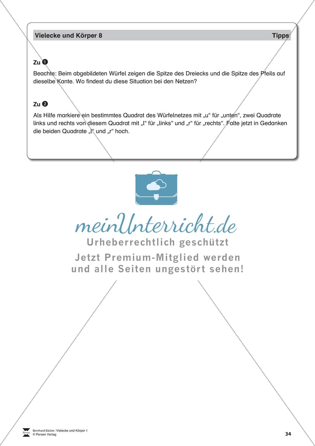 Körpernetze und Schrägbilder Preview 35