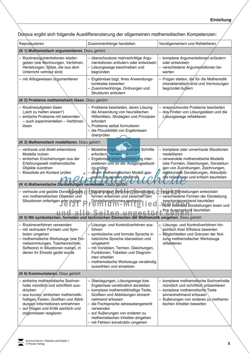 Körpernetze und Schrägbilder Preview 6