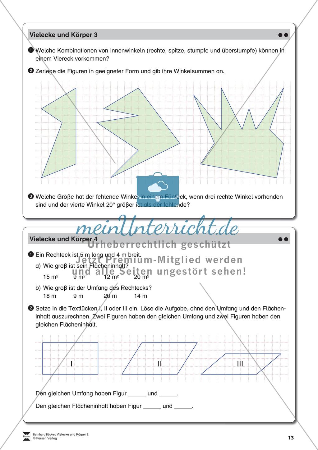 Mantelflächen und Schrägbilder Preview 14