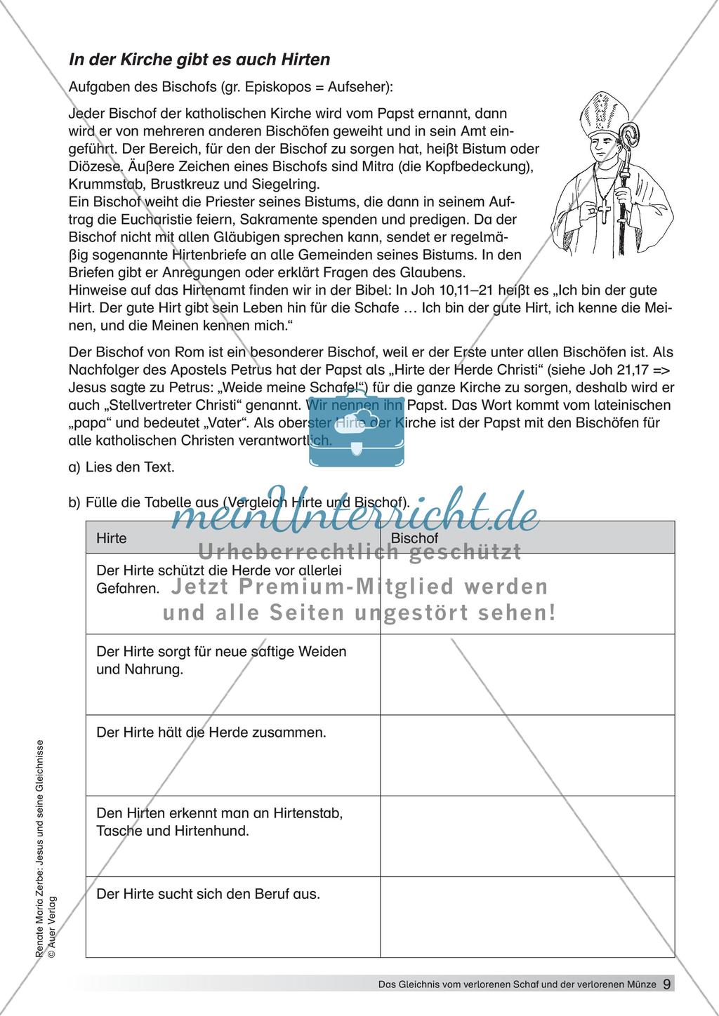 Das Gleichnis vom verlorenen Schaf und Münze Preview 11