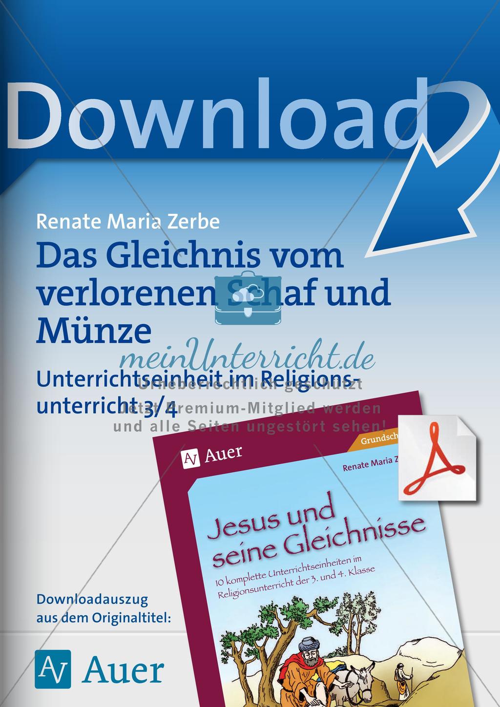 Das Gleichnis vom verlorenen Schaf und Münze Preview 1