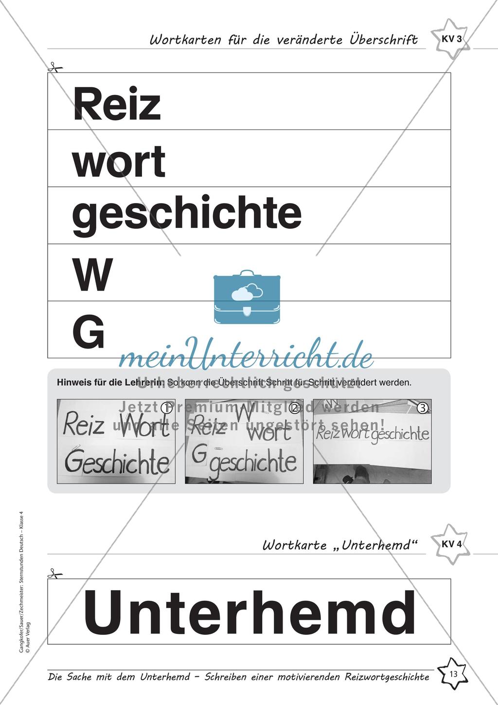 Schreiben einer motivierenden Reizwortgeschichte Preview 15