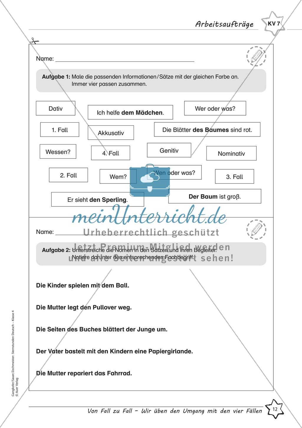 Üben des Umgangs mit den vier Fällen Preview 14