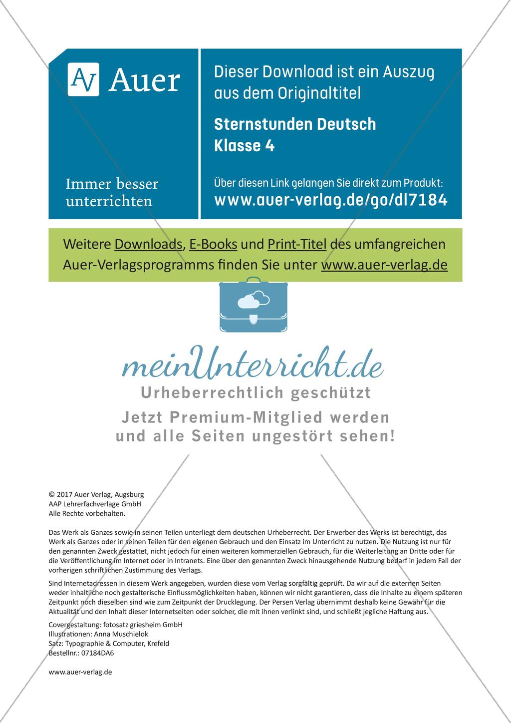Üben des Umgangs mit den vier Fällen Preview 21