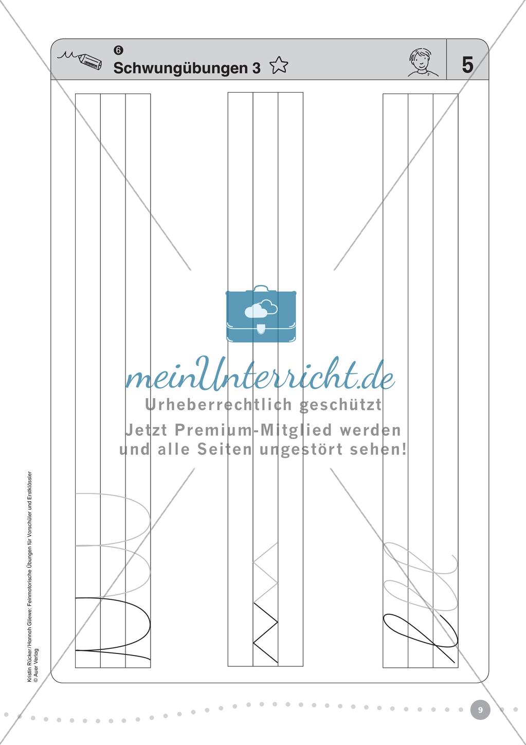 Üben der Feinmotorik: Schreiben Preview 11
