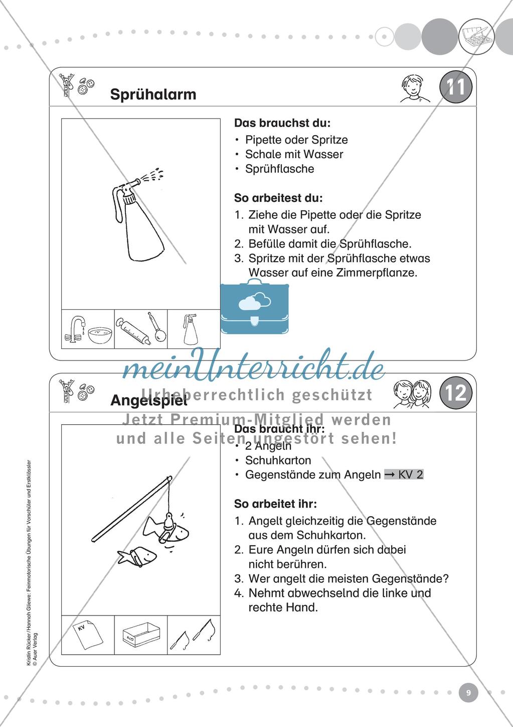 Feinmotorik üben: Lebenspraxis & Klatschspiele Preview 11